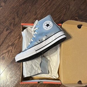 Converse silver High-Top Sneakers